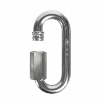 Карабин овальный резьбовой, диаметр, 10 мм цинк