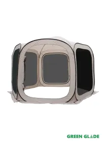 Тент садовый быстросбборный 72602 3,65х3,65х3,65х2,29 м полиэстер, Green Glade