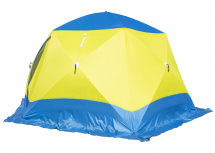 Палатка зимняя ЧУМ 3 (трехслойная, с выводом под трубу)