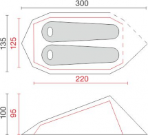 Палатка MINIMA 2 SL, CAMP