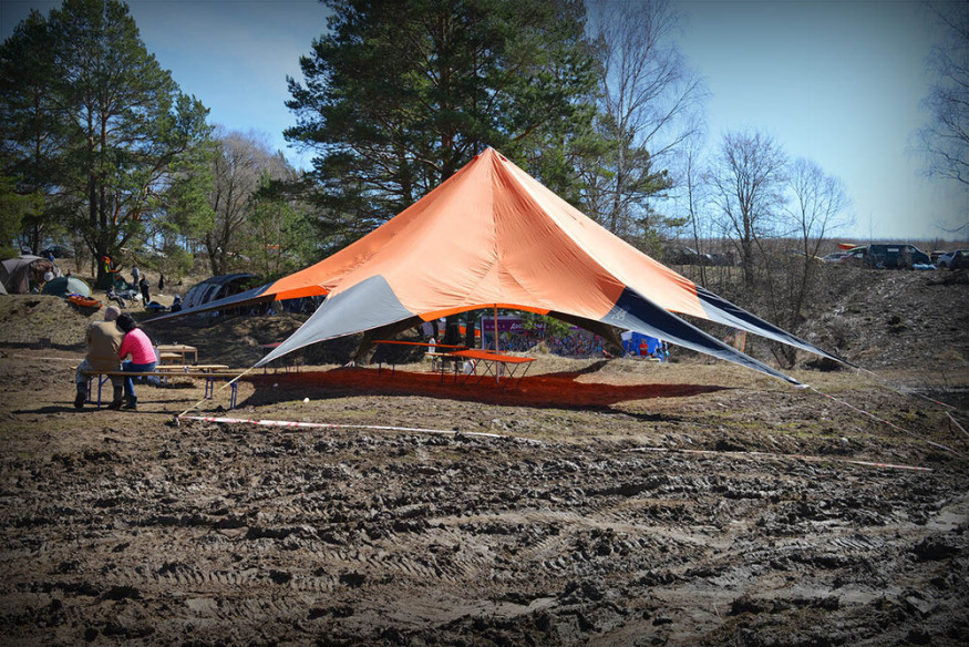 Тент ЗВЕЗДА, вольный ветер