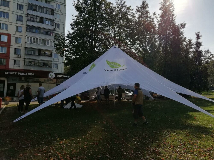 Тент ЗВЕЗДА, вольный ветер