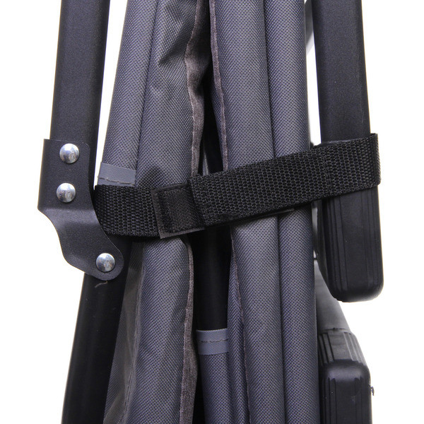 Раскладушка кемпинговая складная 195*64*30 см, серый