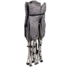 Раскладушка кемпинговая складная 188*66*41 см, серая