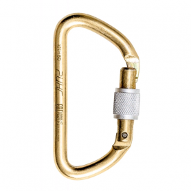 Карабин стальной увеличенный трапеция "keylock", 50 кН, Ринг