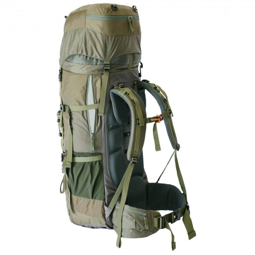 Рюкзак туристический &amp;quot;Ragnar 75+10 зеленый&amp;quot;, Tramp