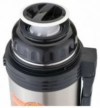 Термос Биосталь-СПОРТ универсальный с ручкой, 1,0 л