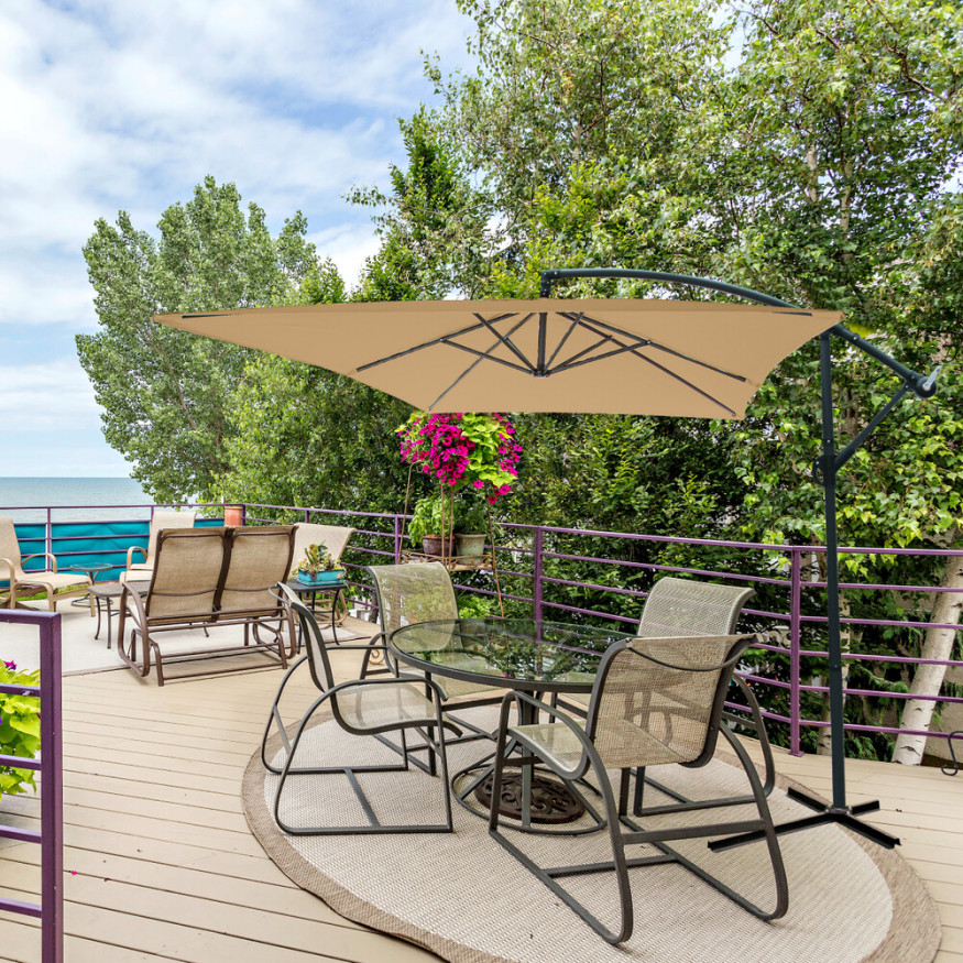 Зонт садовый светло-коричневый, 6403, Green Glade