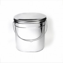 Котелок высокий 8,5 л крышка без ручек Роза Ветров